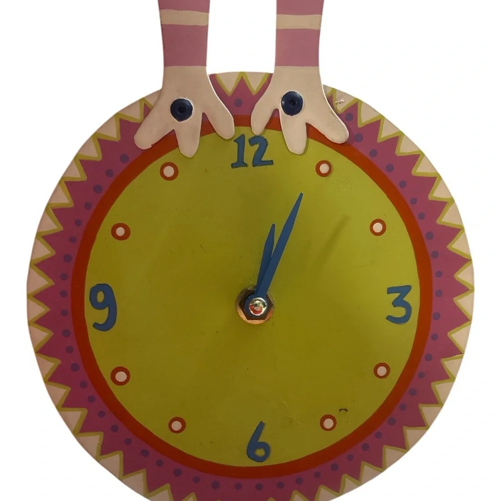 Blue and Yellow Bird Wall Clock - Picture 5 of 5
